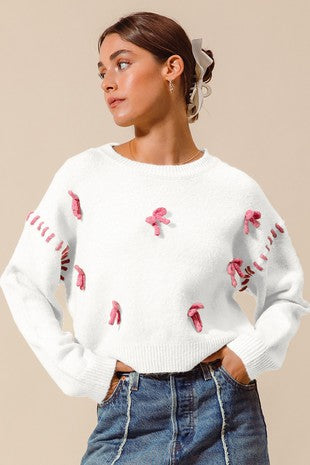 Bow Knit Sweater