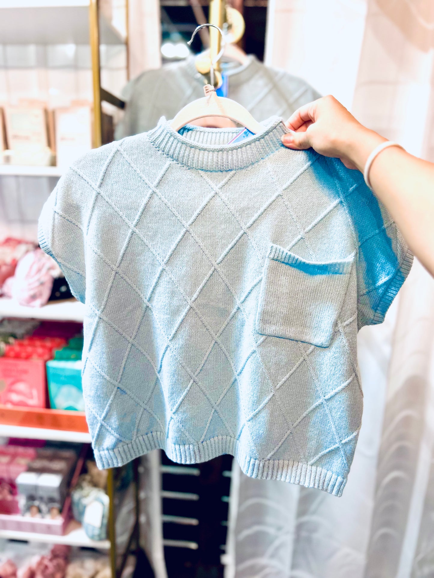 Baby Blue Sweater